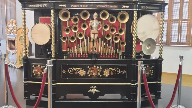 Orgue mécanique Poirot Frères - exposition temporaire Maison de la musique mécanique